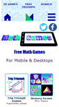 Mobile Screenshot of mathwithgames.com
